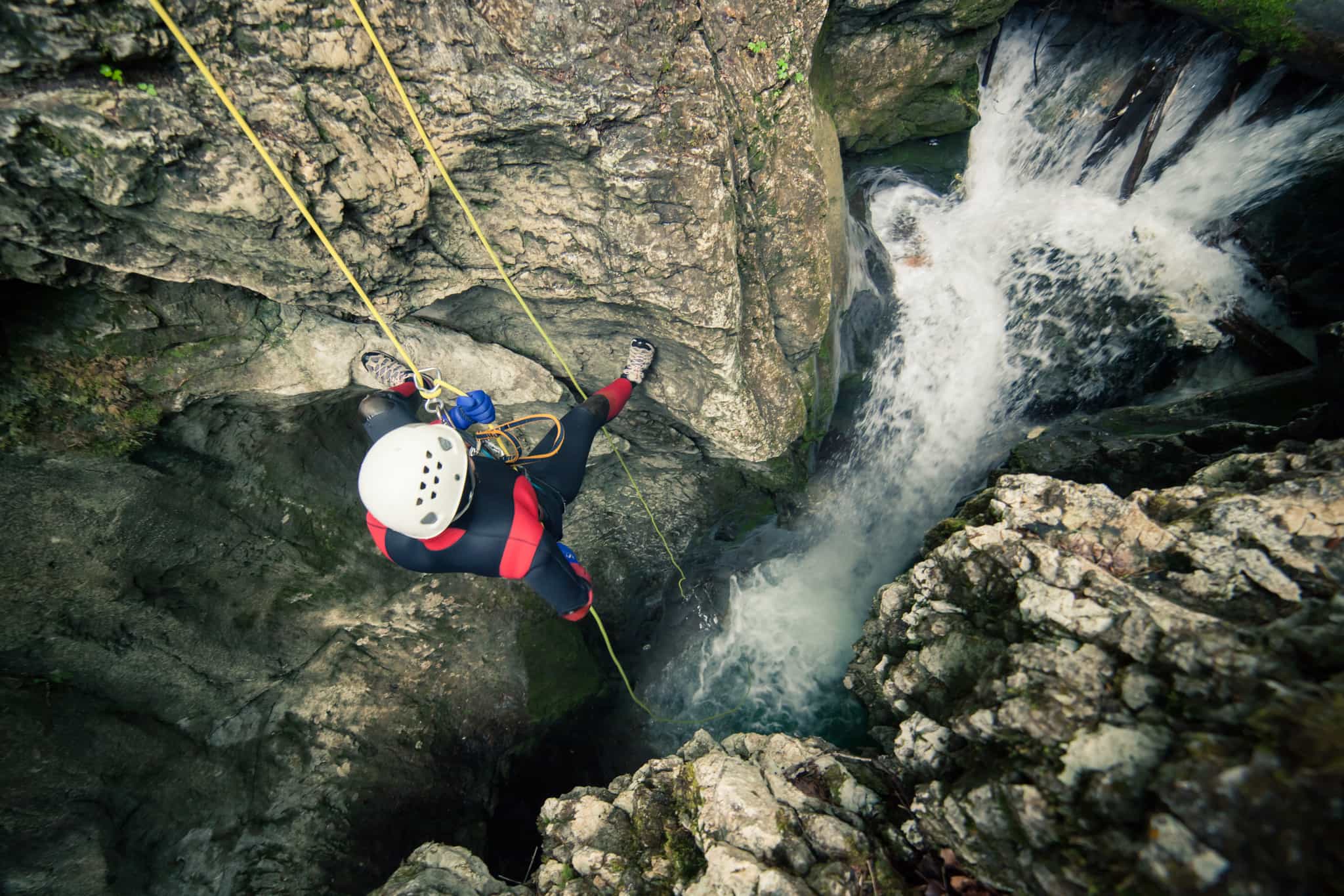 Canyoning, Slovenia