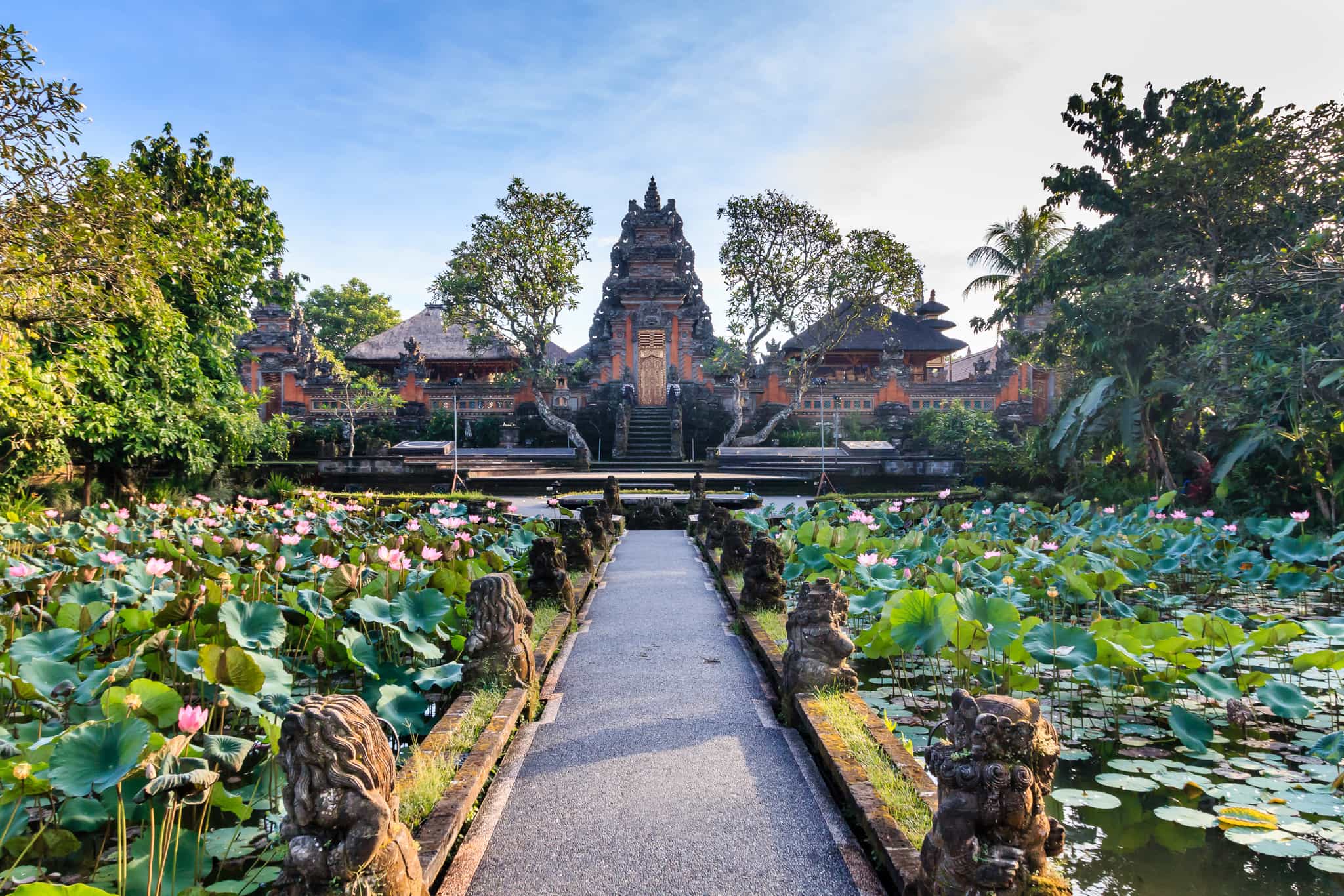 Temple in Ubud, Bali, Getty