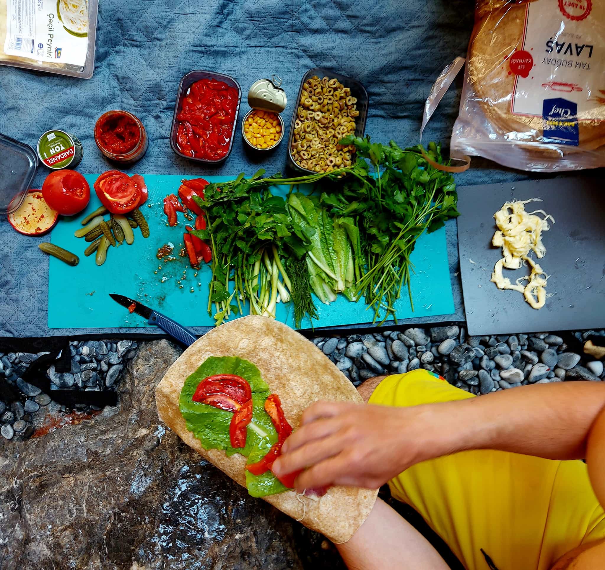 Camping Food 1, Kayaking in Turkey