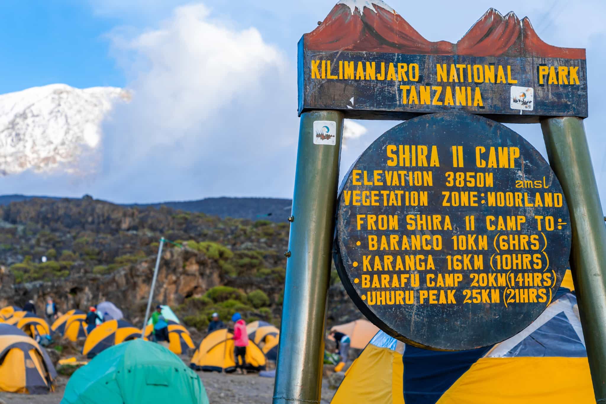 Shira Camp II, Kilimanjaro. Photo: GettyImages-1437527360