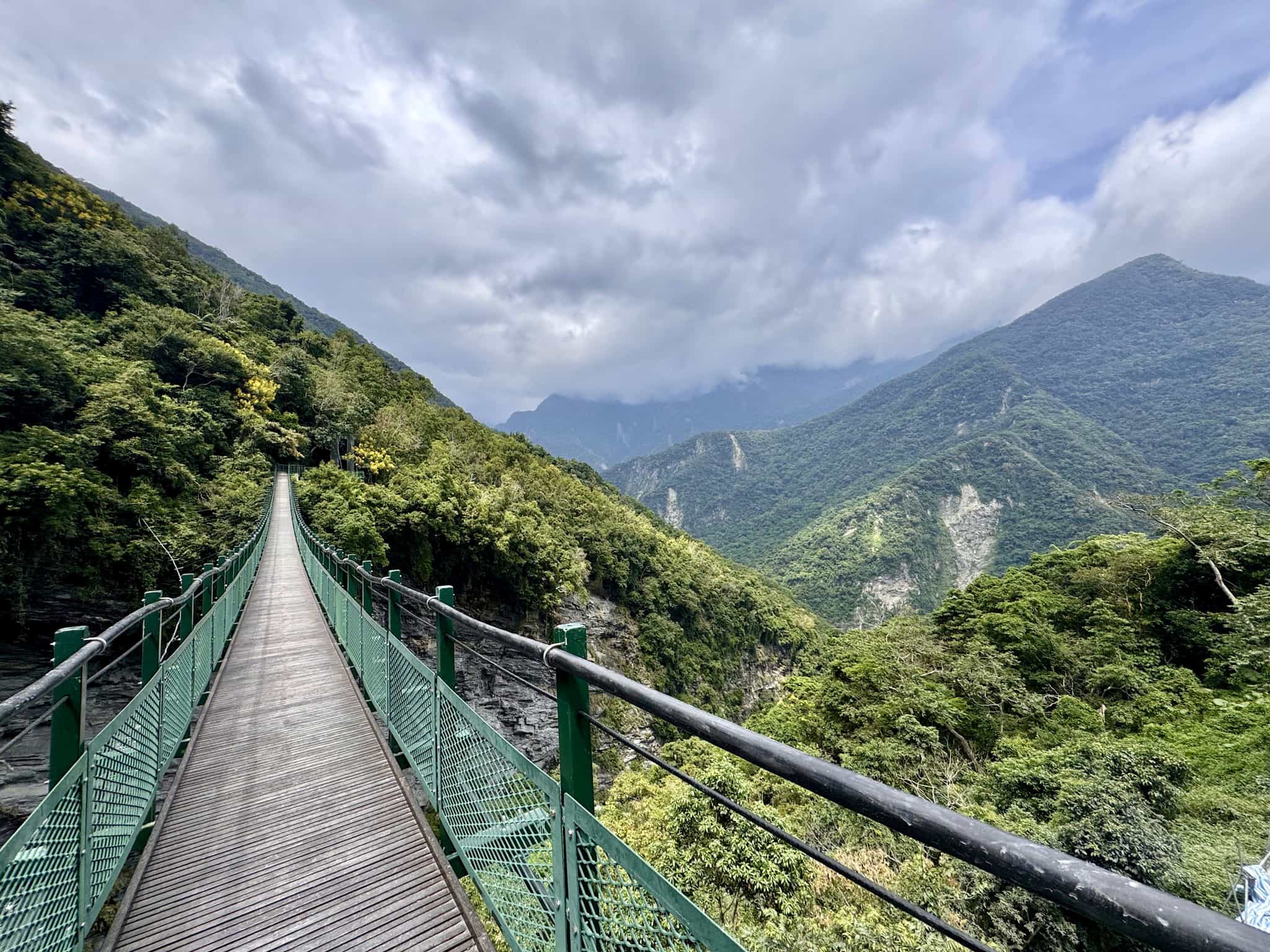 Walami Trail Suspension bridge. Photo: Host/Taiwan Outdoors.