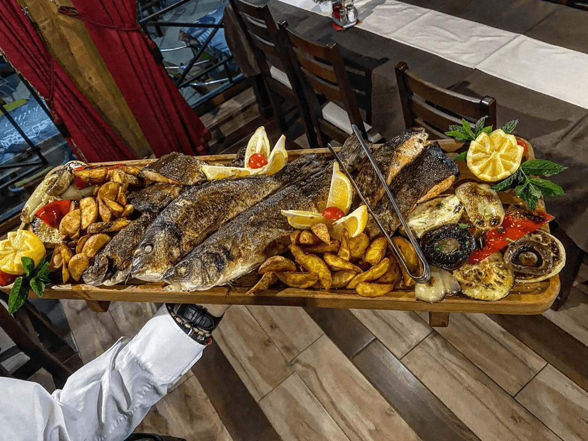 Fish Dinner at Durmitor