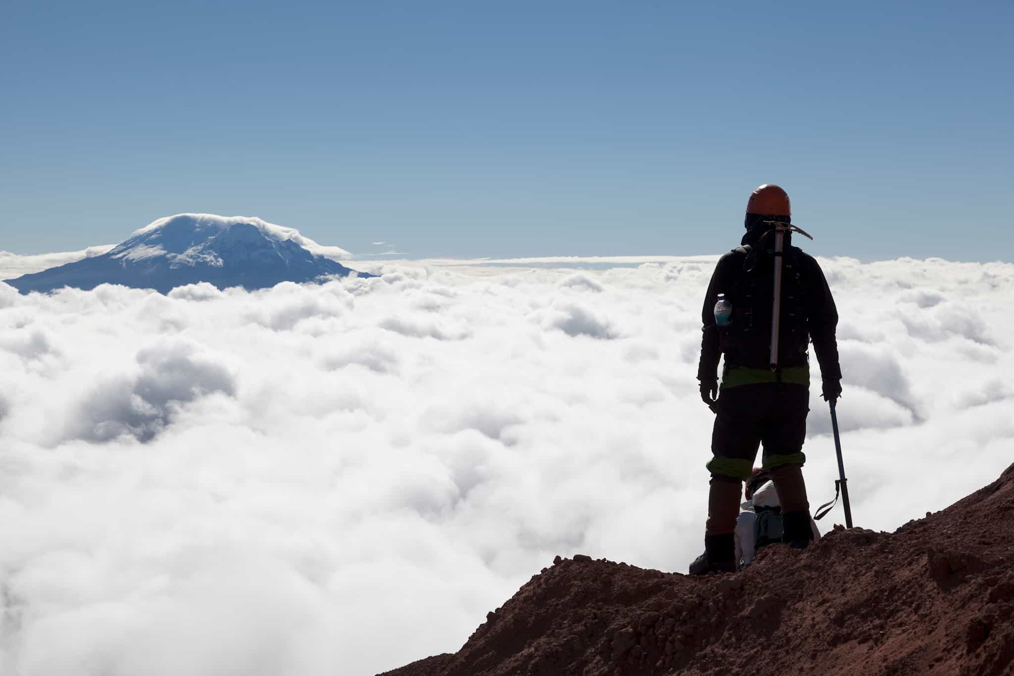 Cotopaxi summit. Photo: iStock-469712520