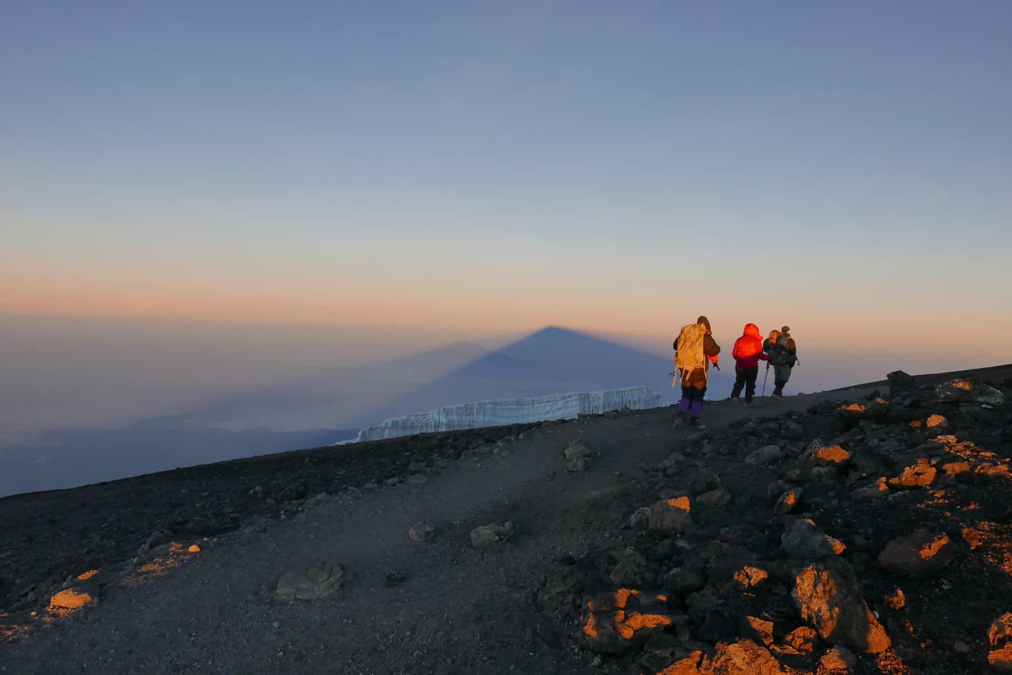 Hiking to the summit of Kilimanjaro. Photo: GettyImages-1193403728