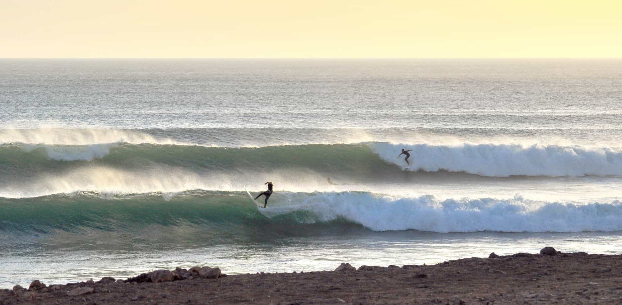 Learning to Surf Morocco's Waves