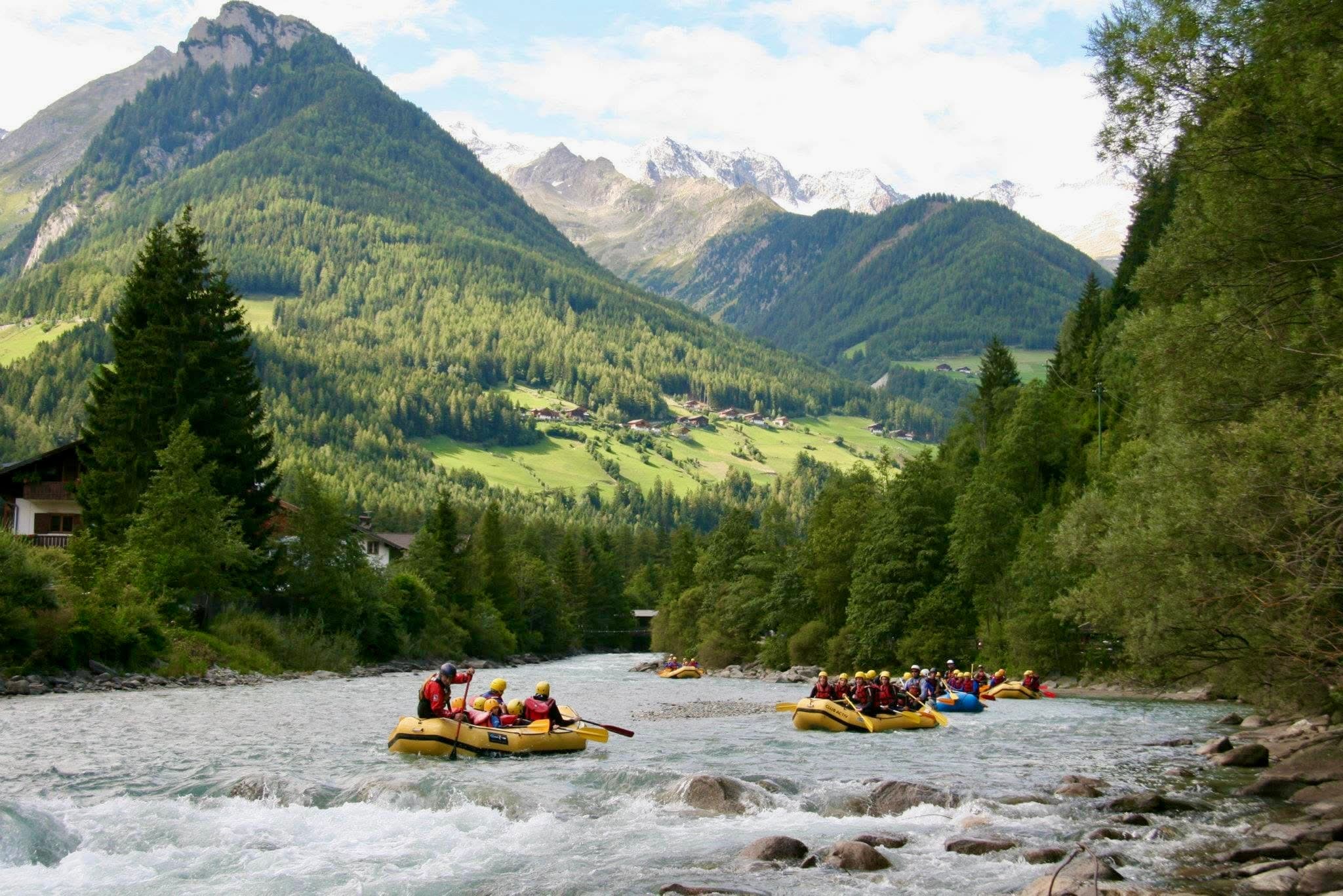 Hike, Bike and Raft in the Dolomites
