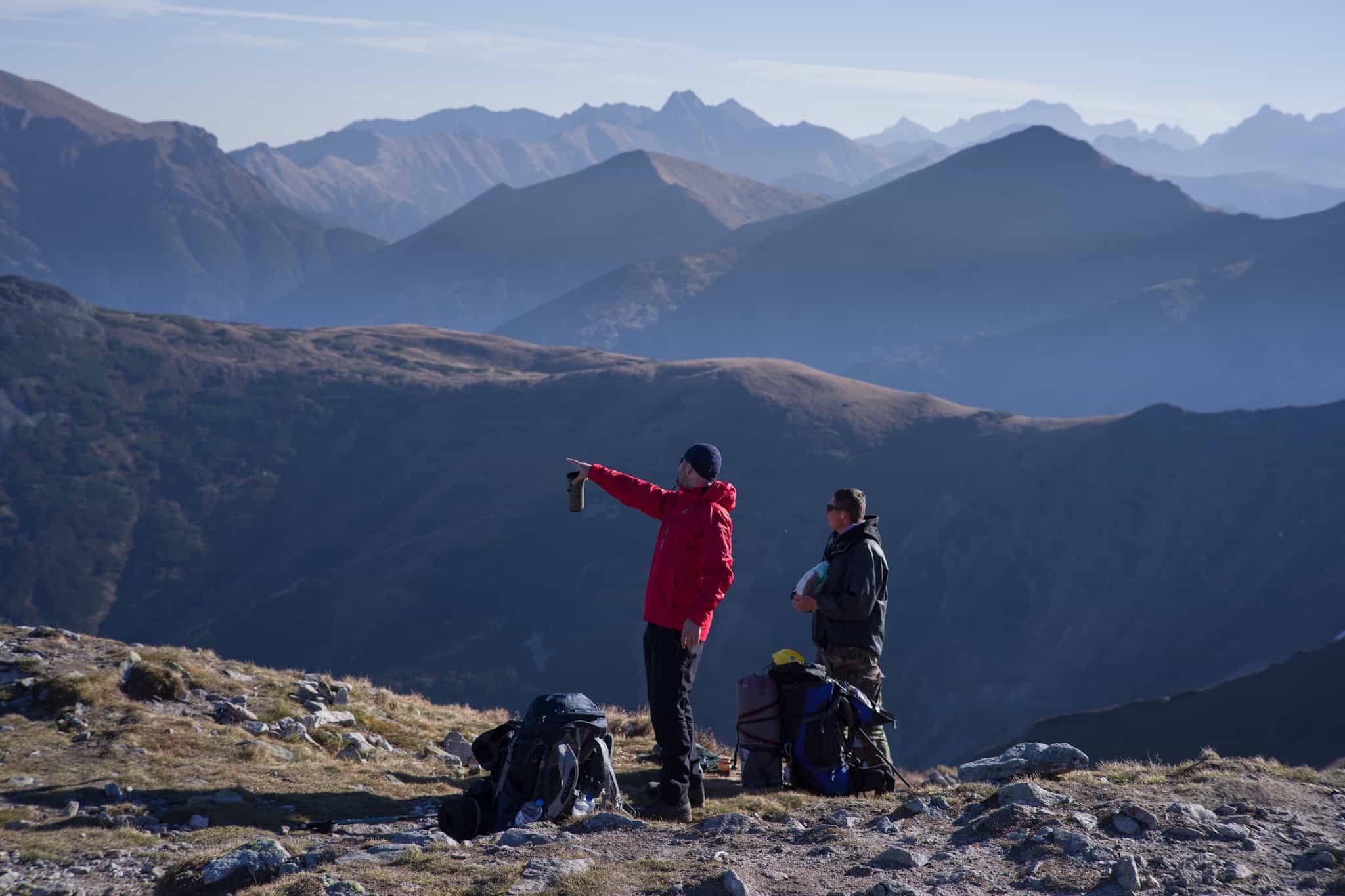 Hikers, Western Tatras, Poland. Photo: Host // Carpathian Adventures