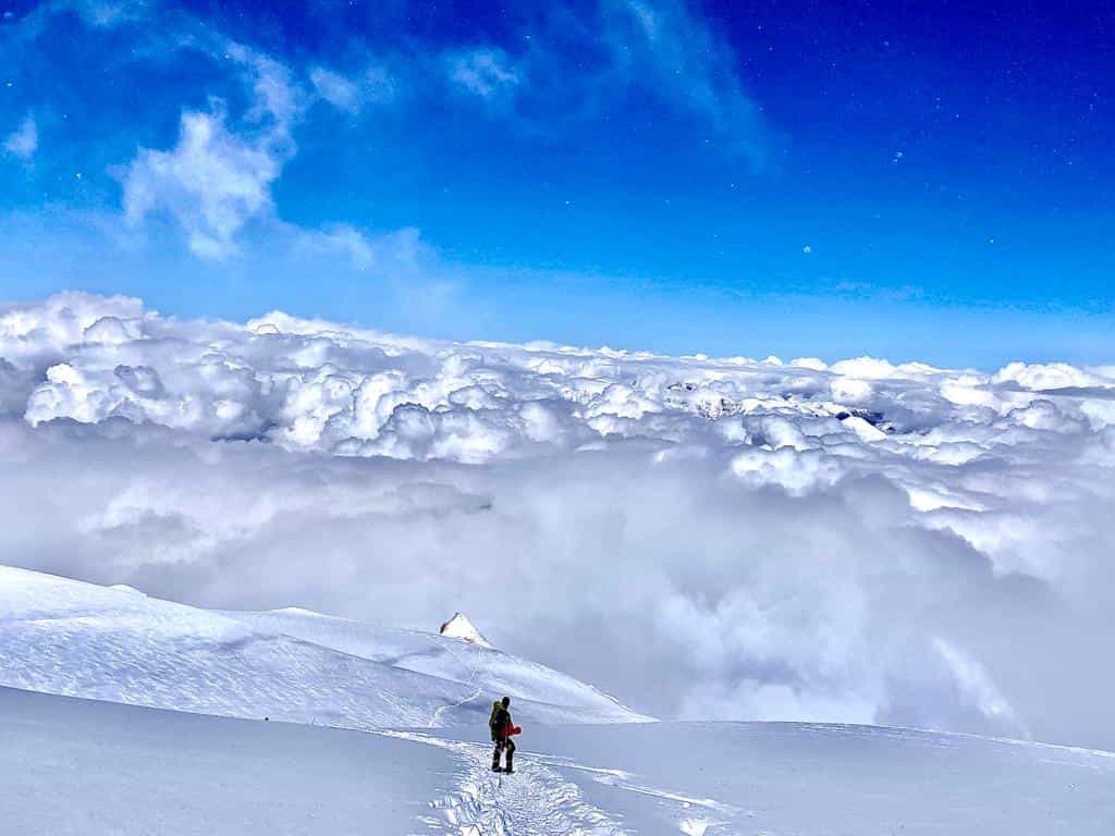 Summit of Mera Peak, Nepal