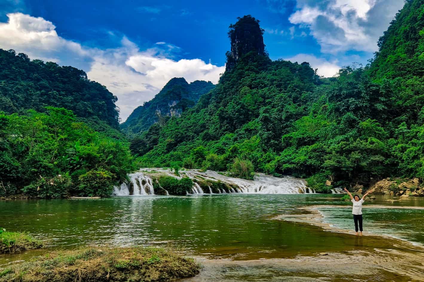 Cao Bang Waterfall, Vietnam