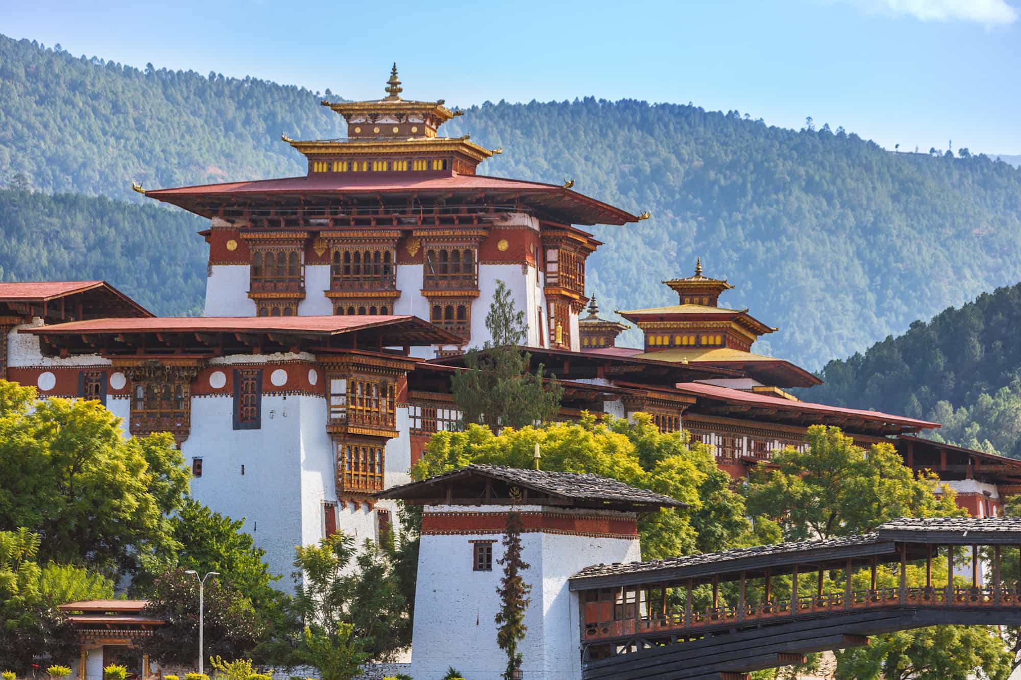 Punakha Dzong, Bhutan. . Photo: shutterstock_1352266916