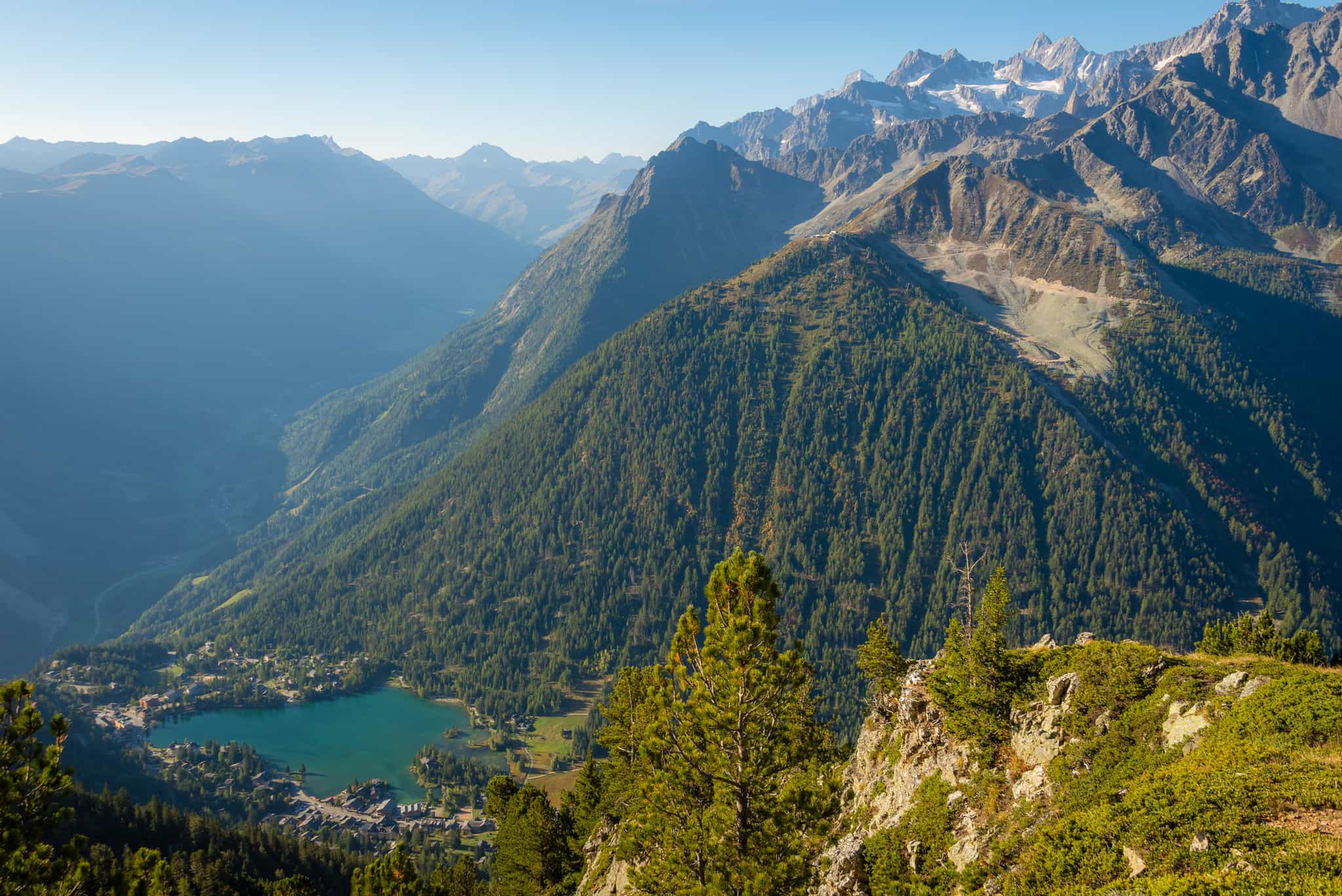 Champex, Switzerland. Photo: GettyImages-1084402538