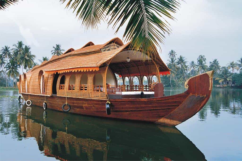 Houseboat, Kerala. Photo: Kalypso Adventures