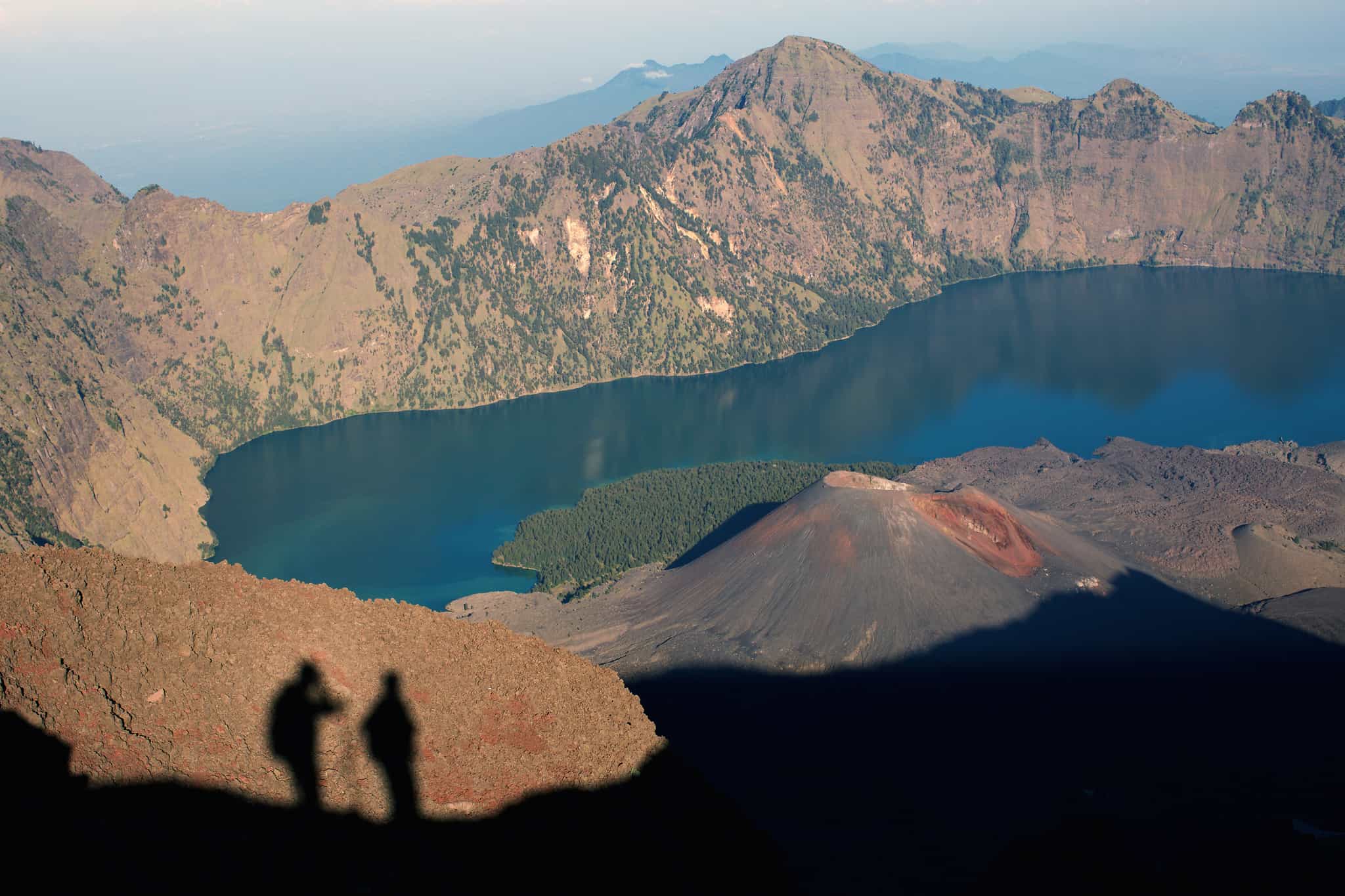 Rinjani mountain panorama, Lombok, Indonesia