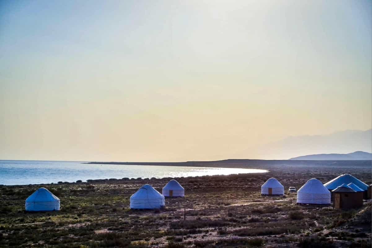 Feel Nomad yurt camp, Kyrgyzstan Photo: Host/Nomads Lands