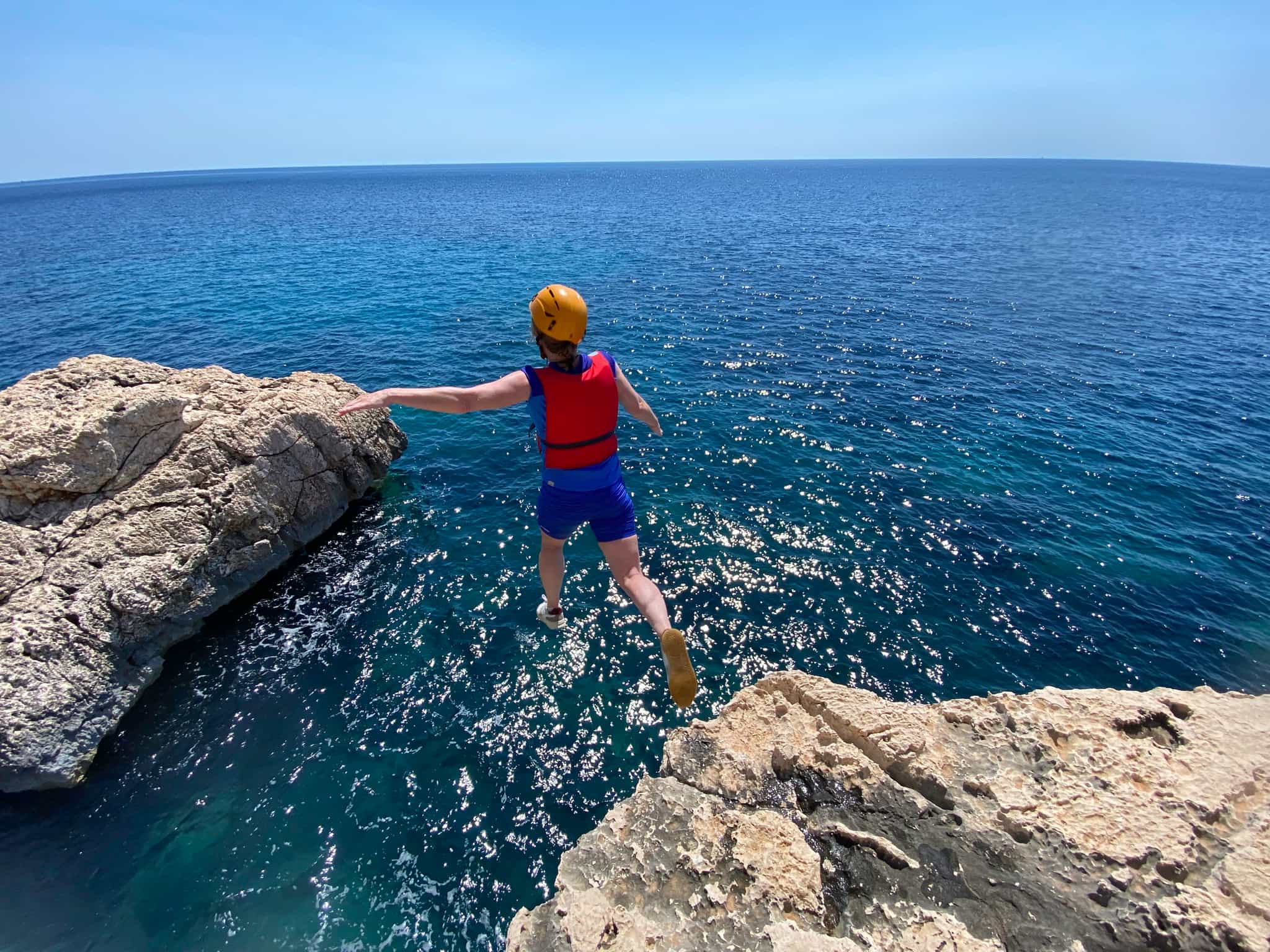 Coasteering in Sardinia
