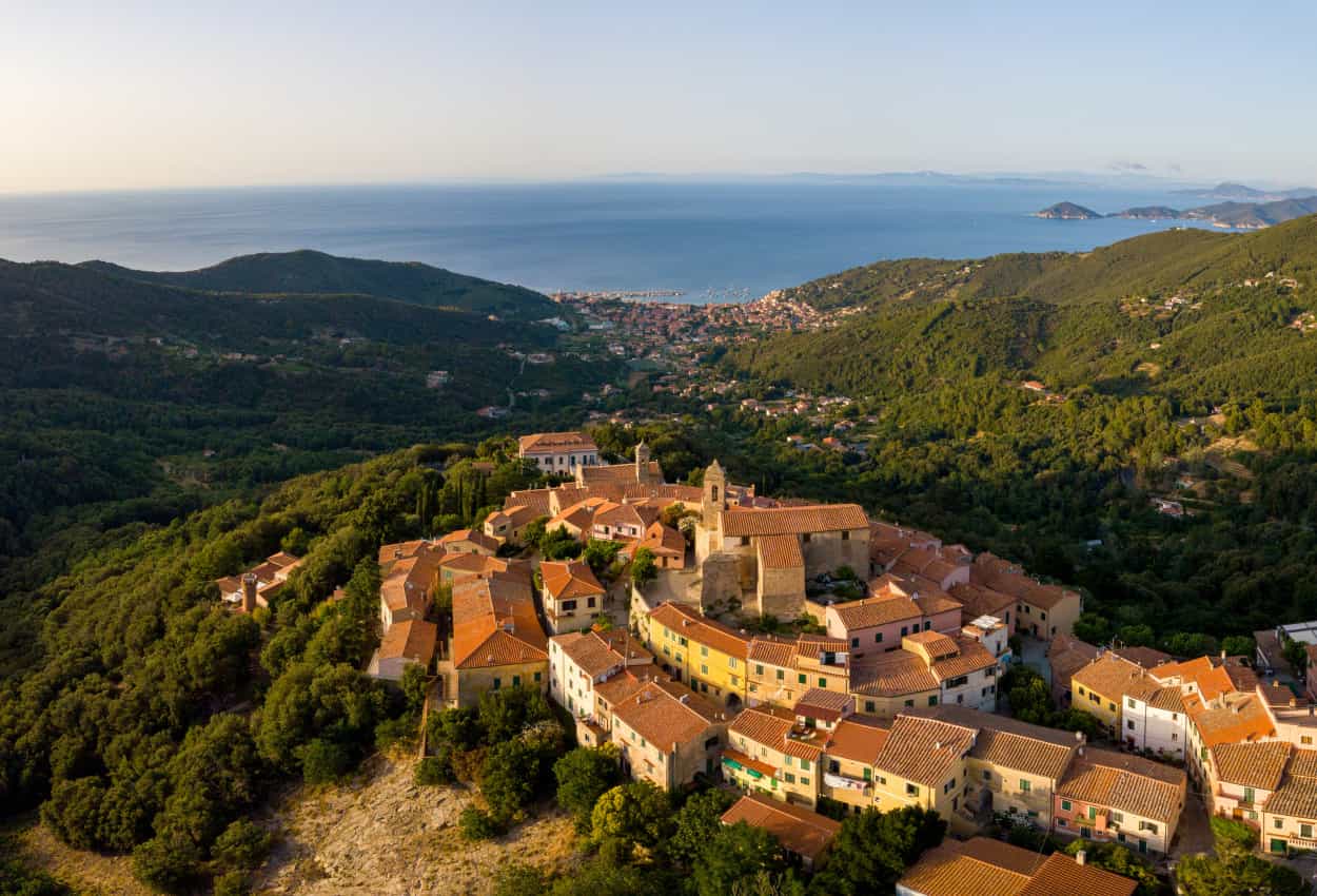 Poggio village, elba island. Photo: Shutterstock-2013885410