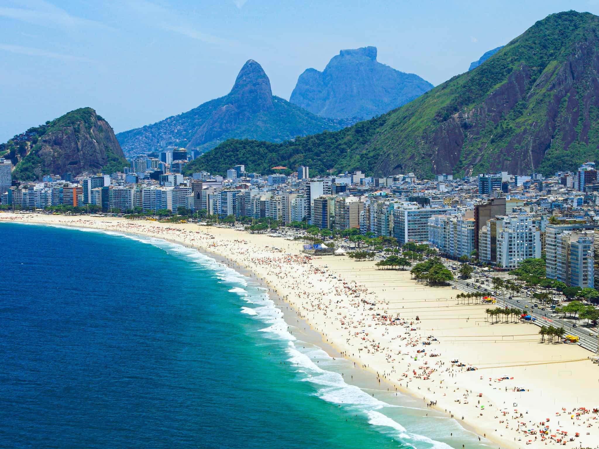 Copacabana Beach, Rio. Photo: Shutterstock-1927103672