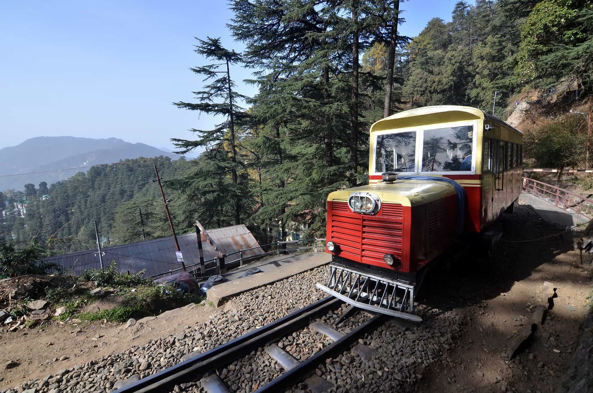 Toy Train, Shimla to Taradevei, India Photo: GettyImages-1307694255