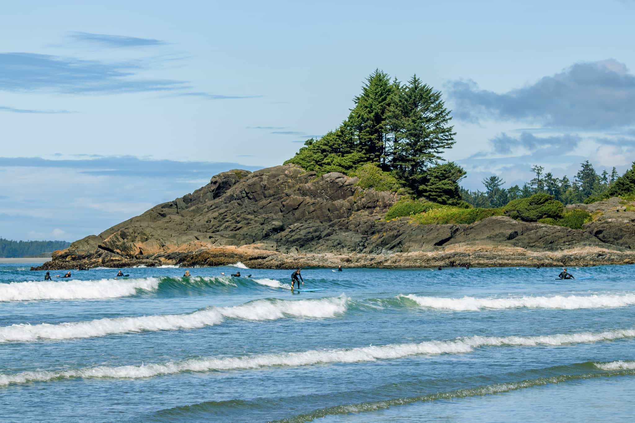 Surfing Tofino, Canada. Photo: shutterstock_1657930867