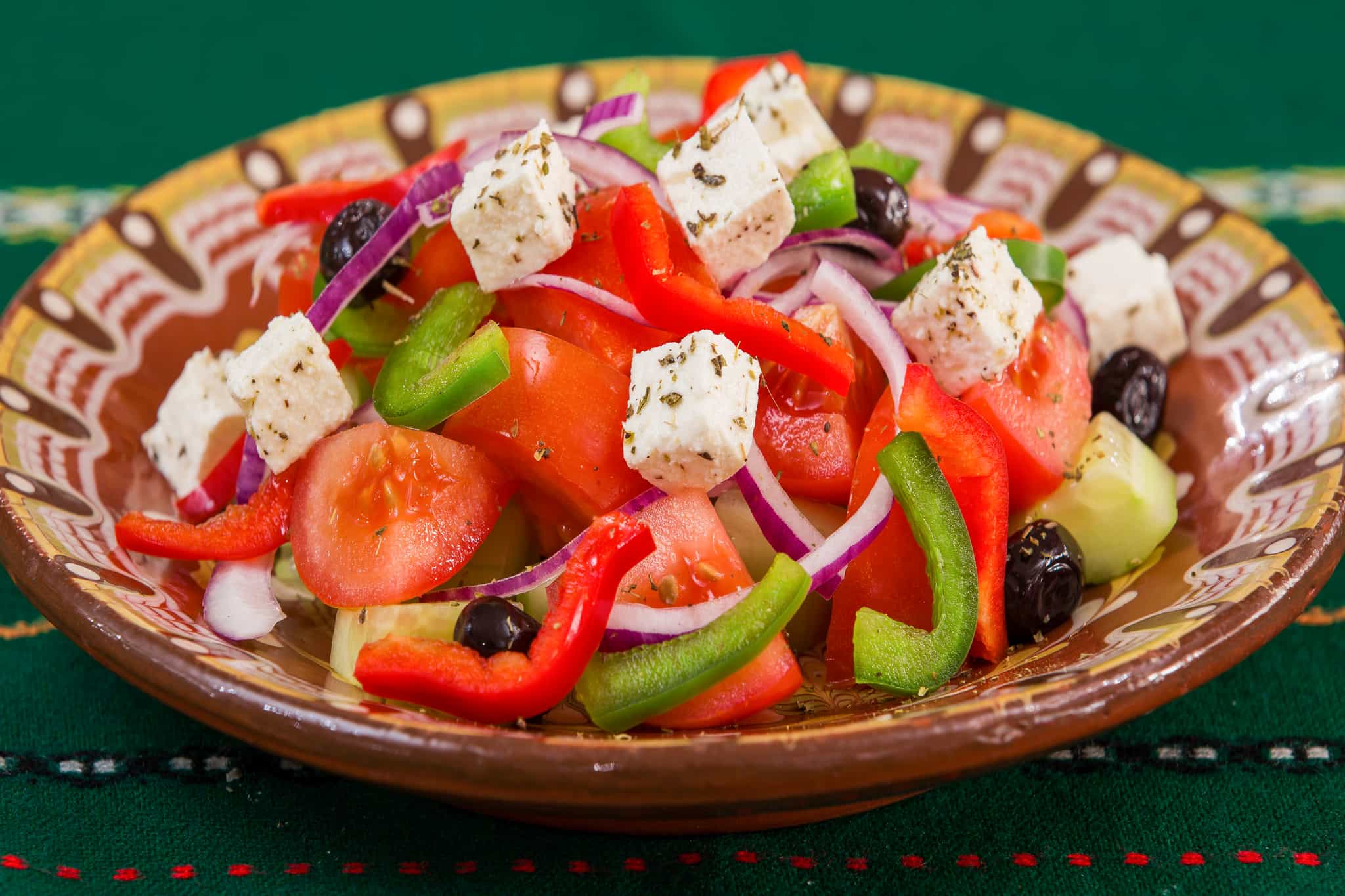 Greek Salad: Stock Photo