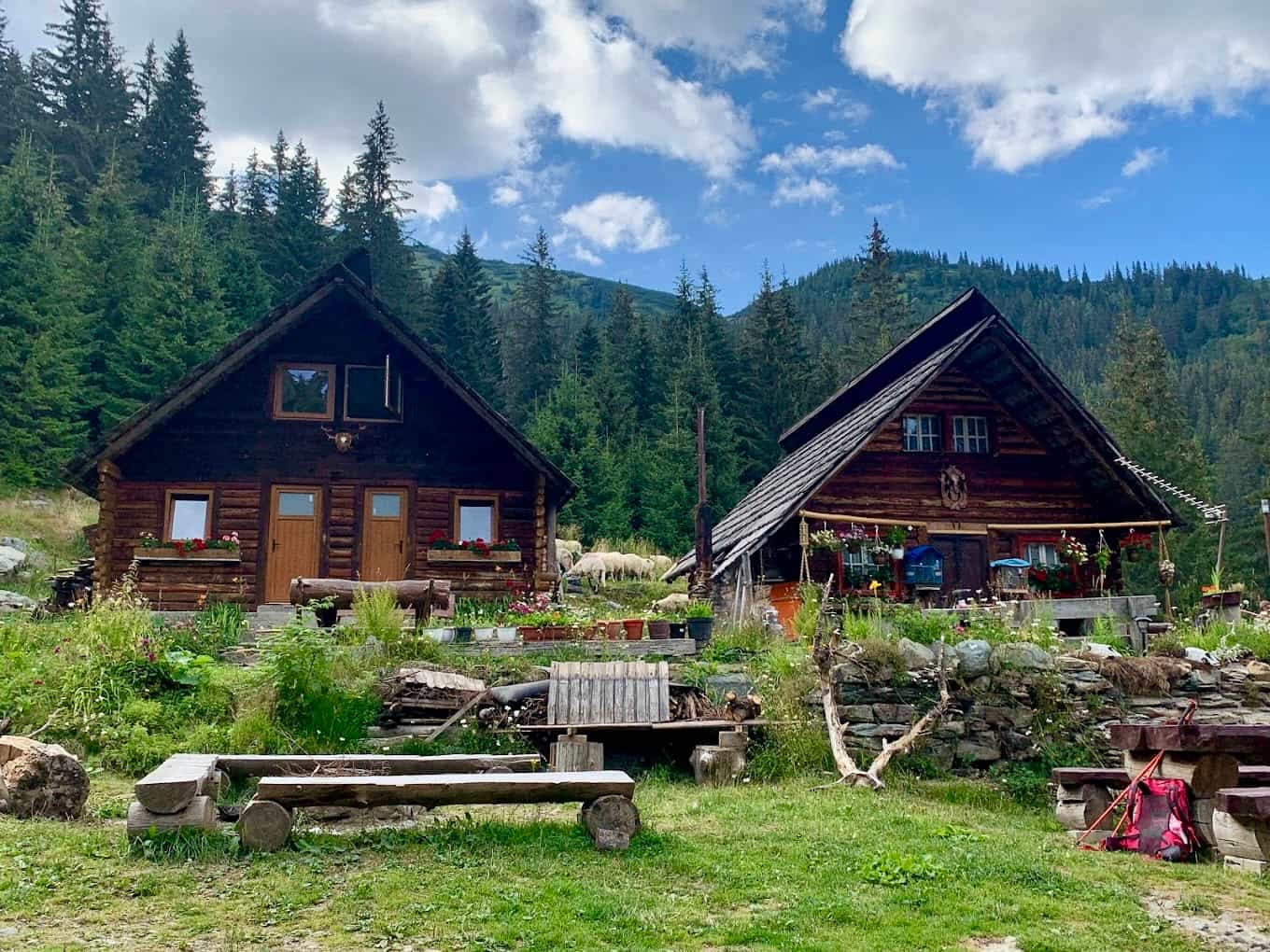 Cabana Buta, Retezat Mountains, Romania. Photo: Cabana Buta
