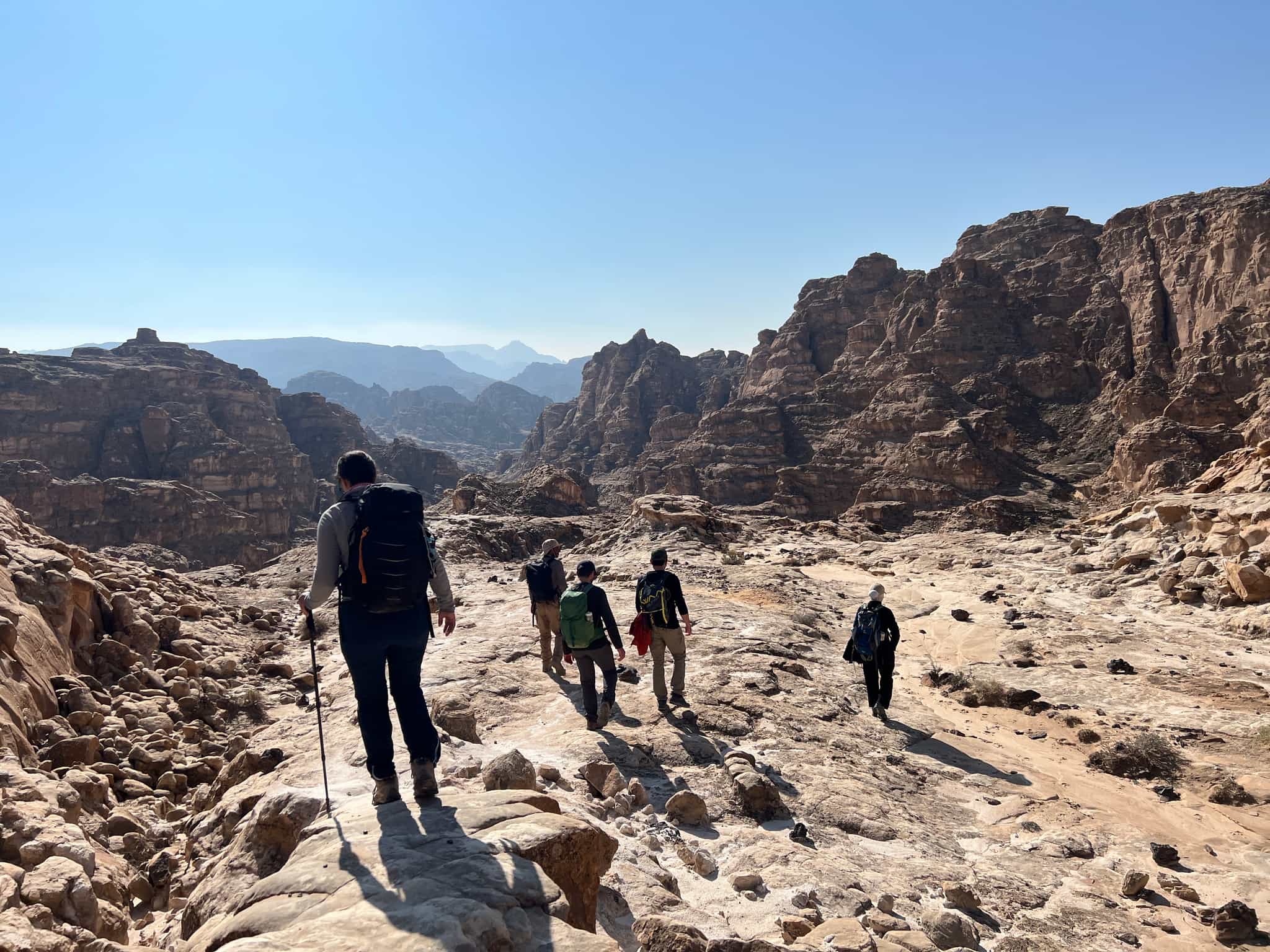 Wadi Aheimar Jordan Trek