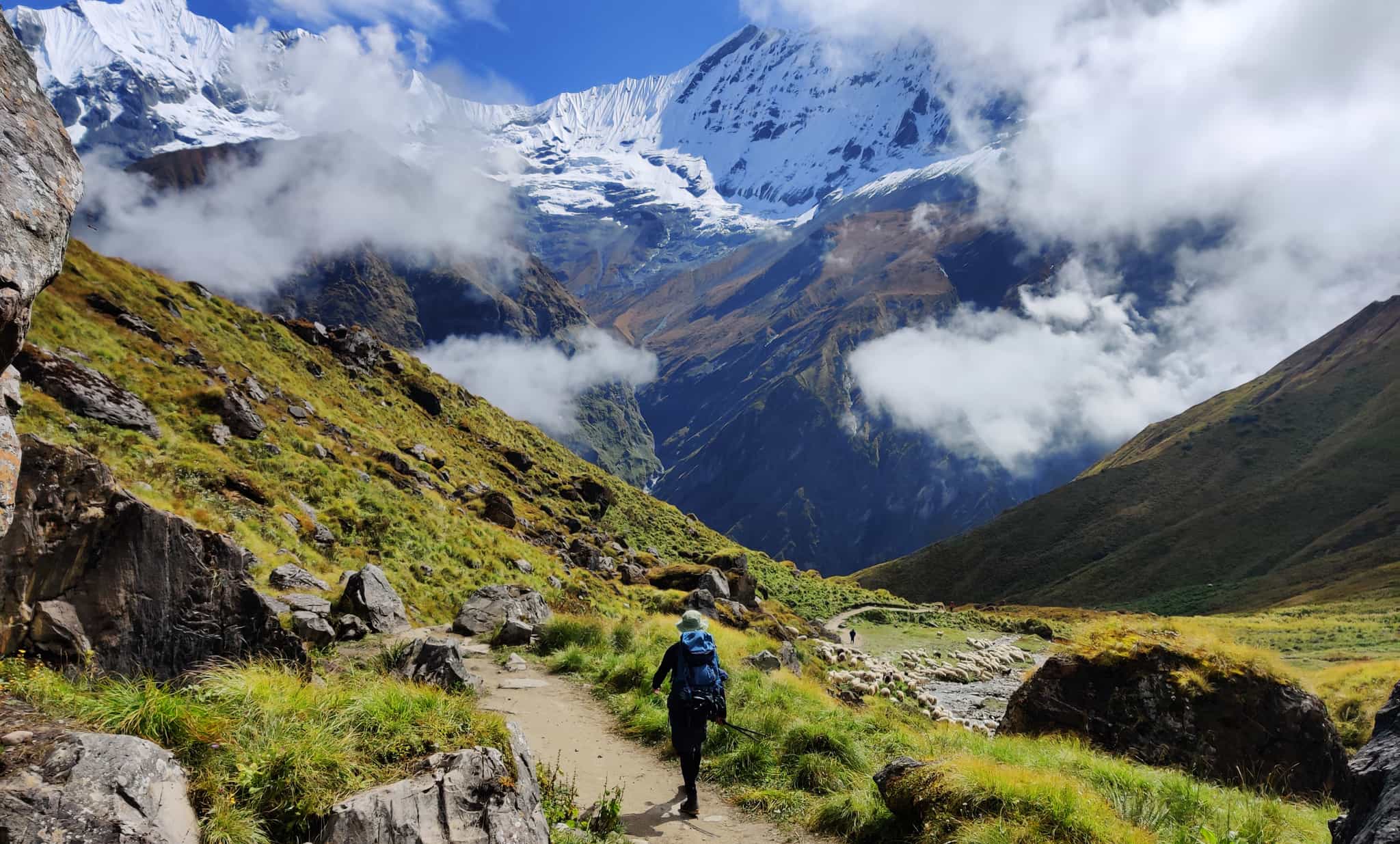 Annapurna Sanctuary Trek shutterstock 1730431891