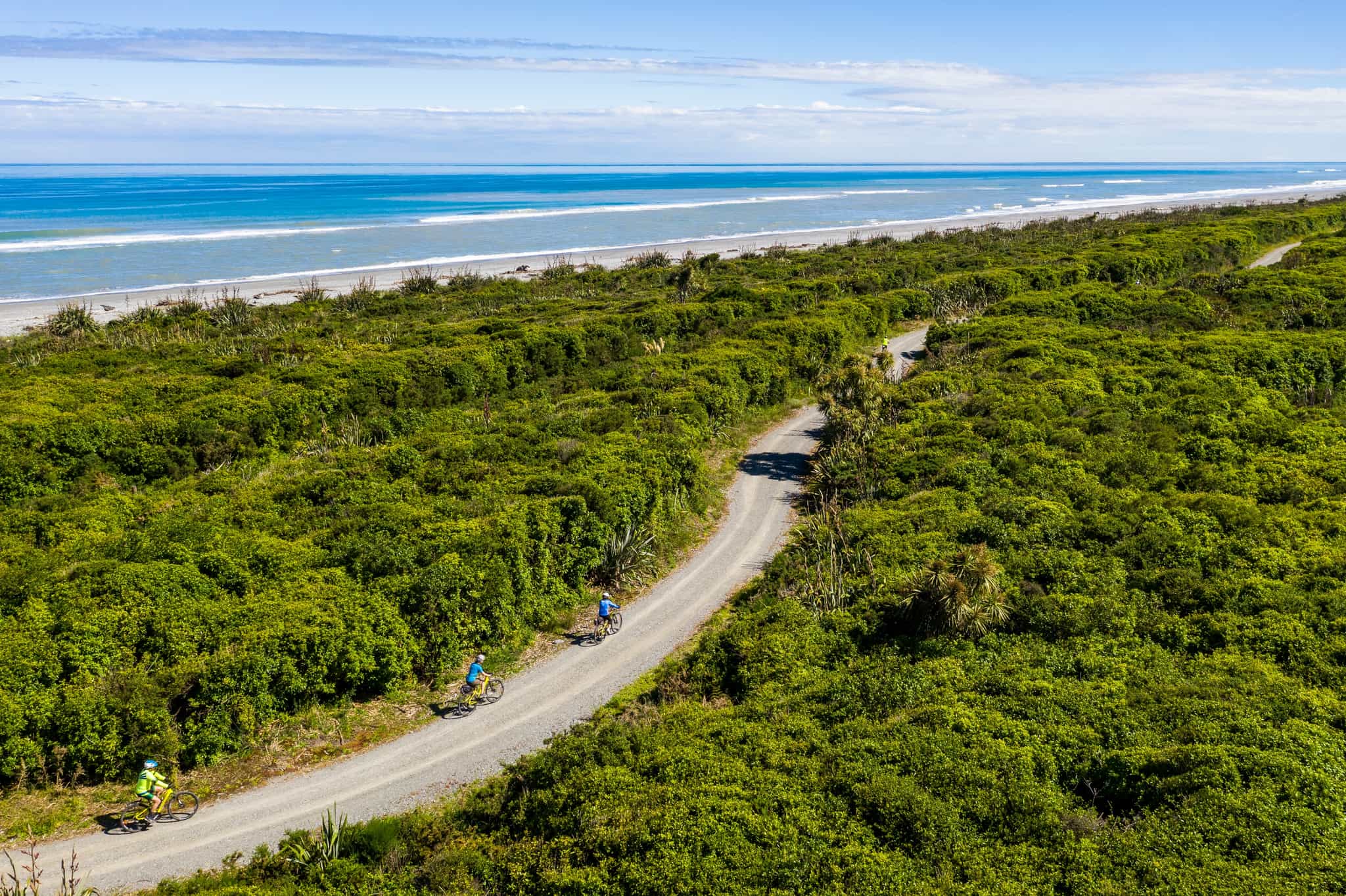 West Coast Wilderness Trail in New Zealand. Photo: Host - Adventure South NZ