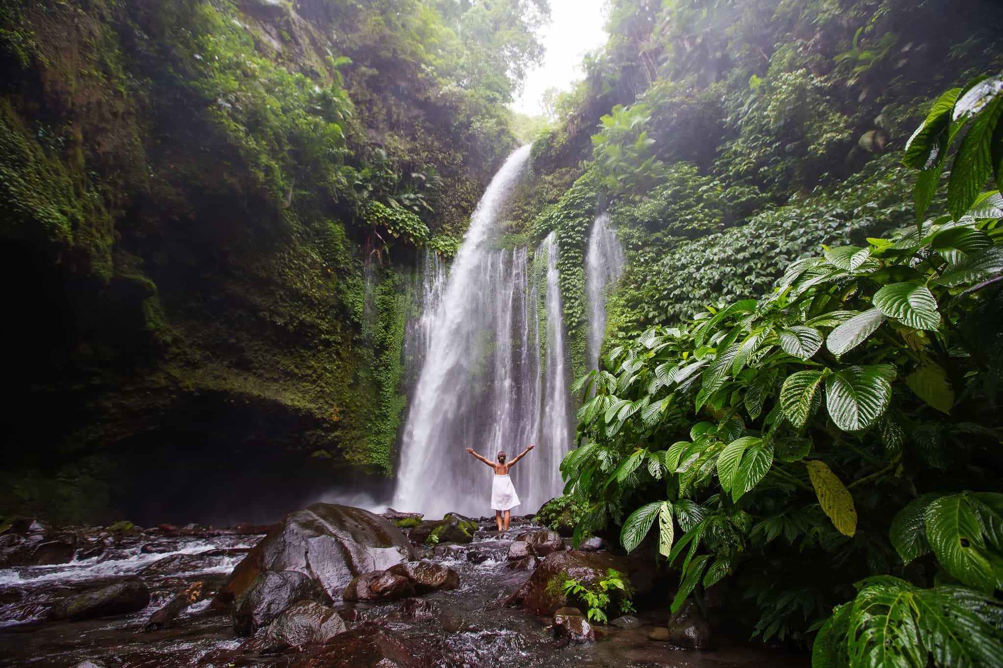 Senaru Waterfall, Lombok, Indonesia