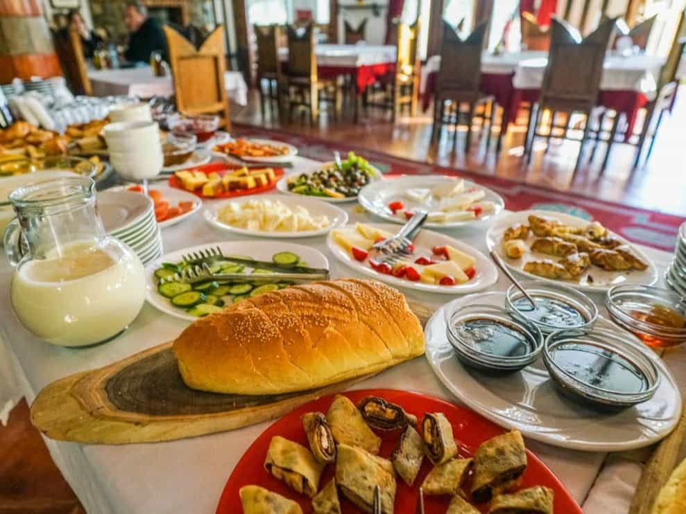 Albania food. Photo: Host/Albania Rafting