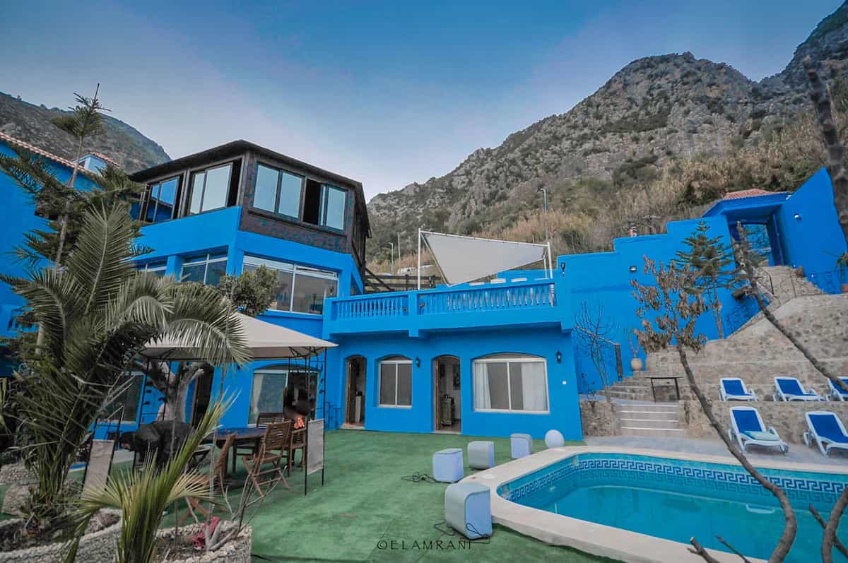 Hotel Ziryab in Chefchaoen, Morocco.