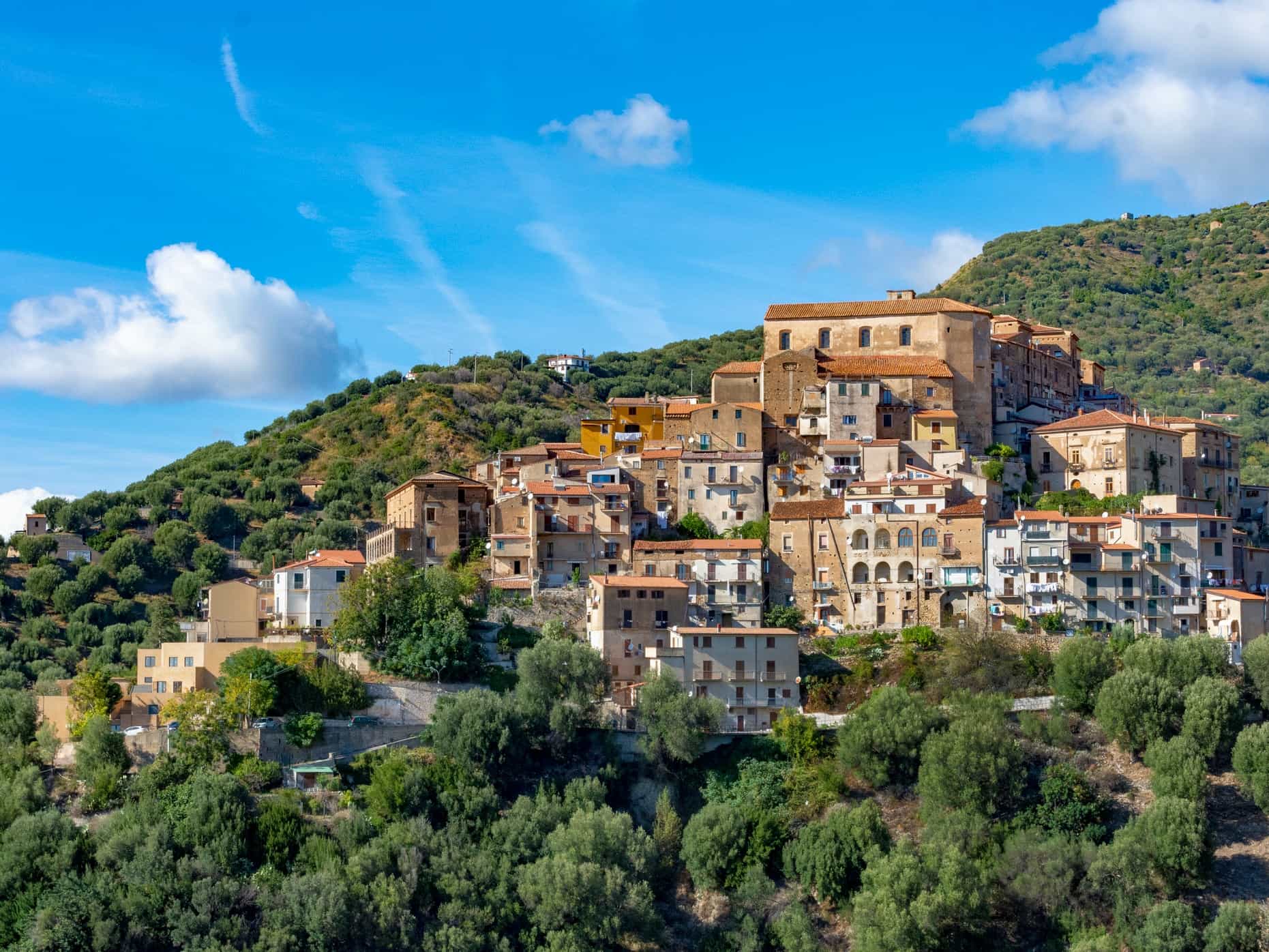 Pisciotta Village, Cilento, Italy GettyImages-1282164288