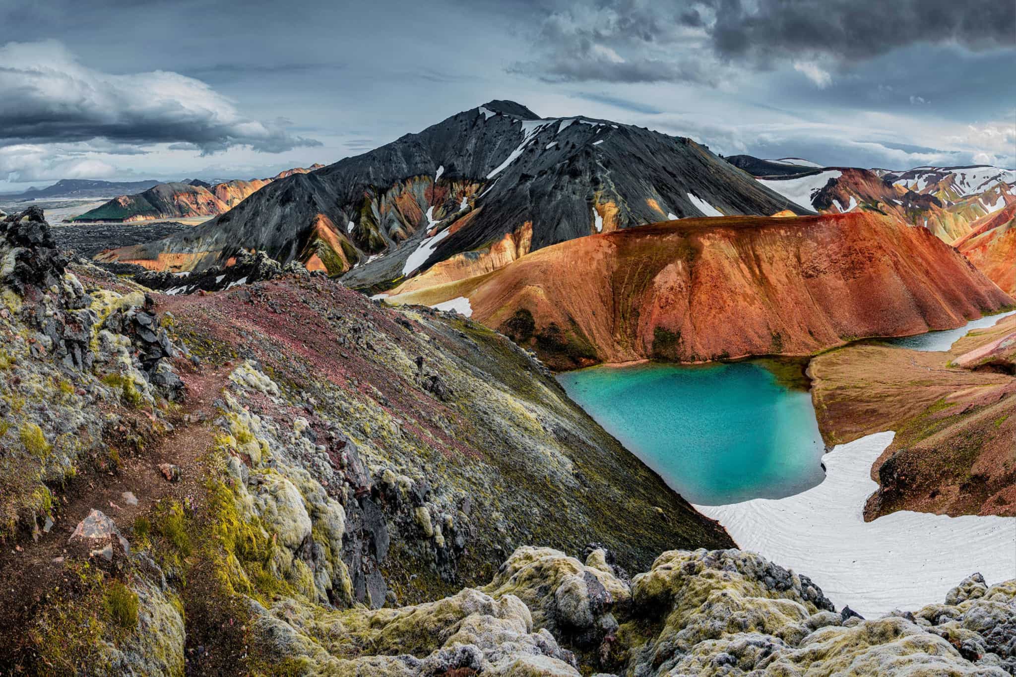 Rhyolites of Landmannalaugar, Iceland