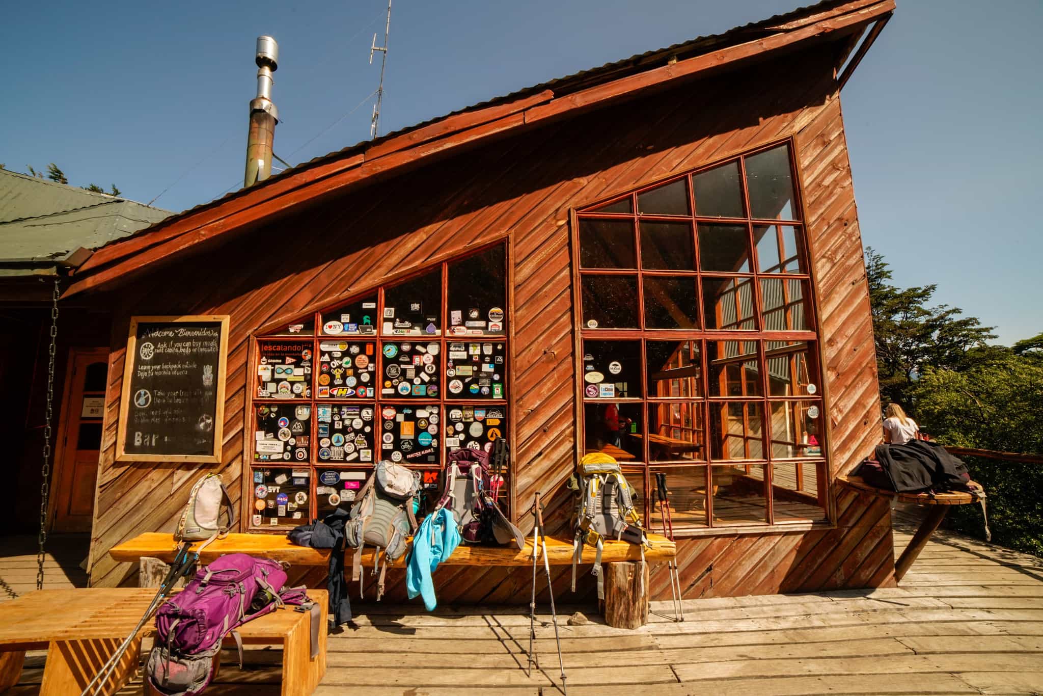 Los Cuernos camp, Torres del Paine, Chile. Photo: Host // Say Hue Que