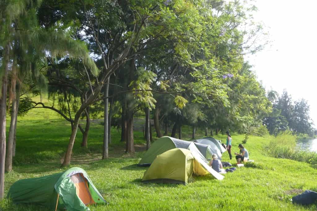 Camping Lake Kivu