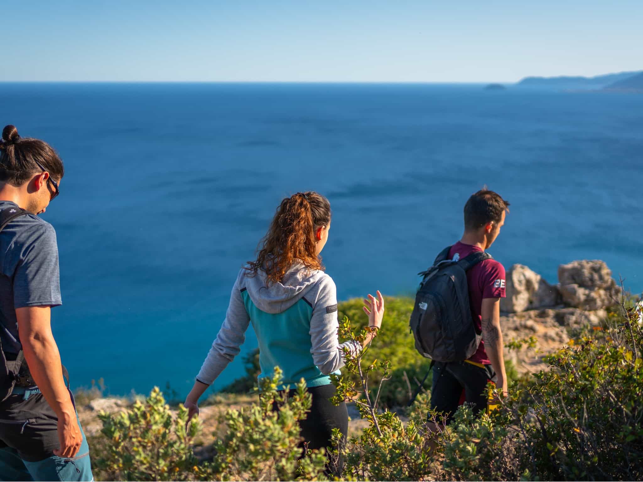 Hiking coastal trails in finale ligure. Photo: Finale Tourism Office/FOR Consortium