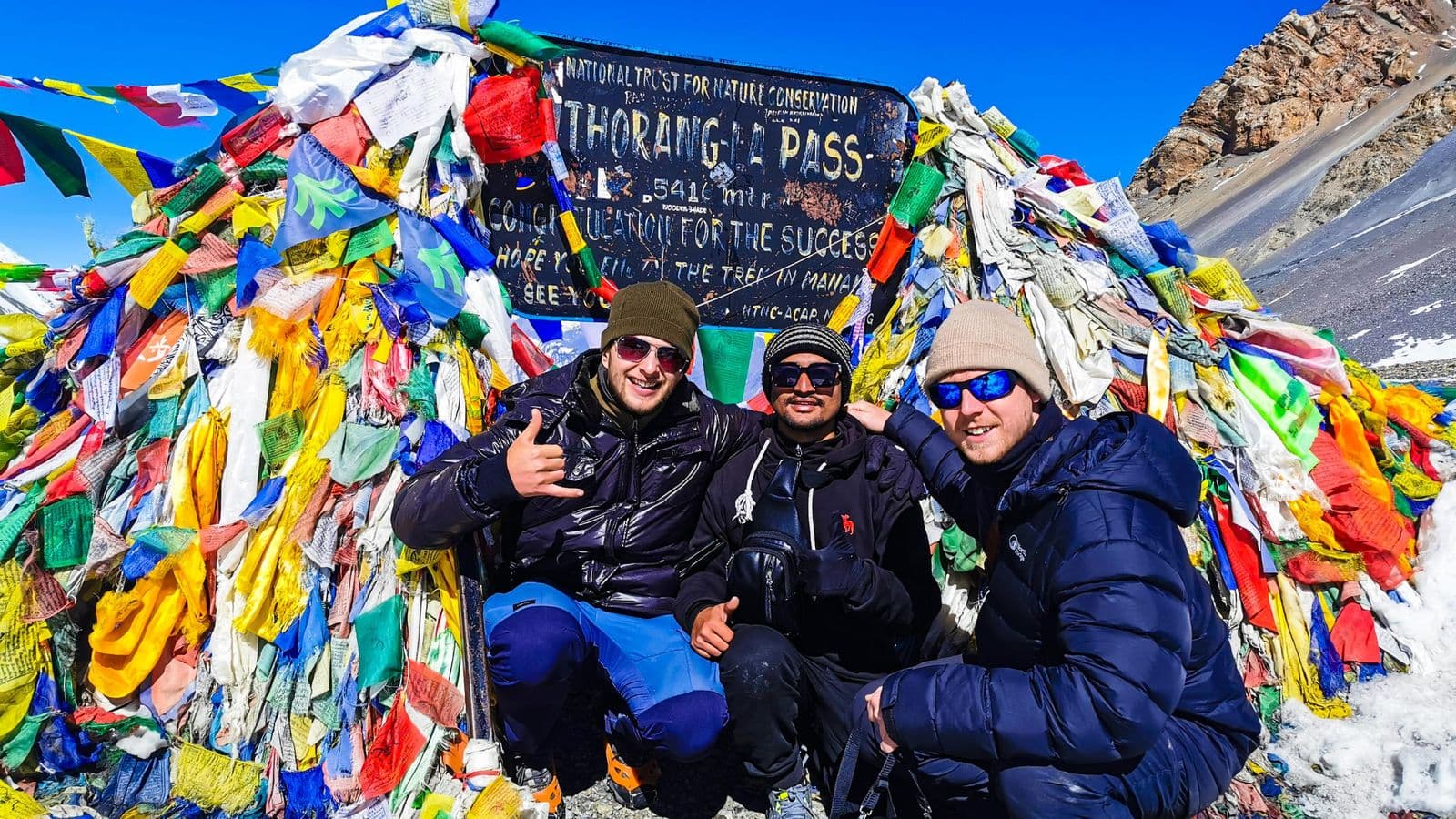 An image of Thorang La Pass, credit Josh Edwards. Not to be used elsewhere