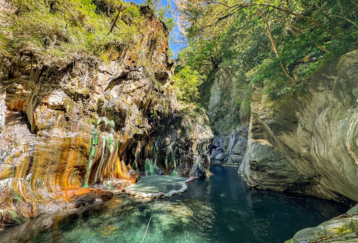 Liasong Hot Springs. Photo: host, Taiwan Outdoors