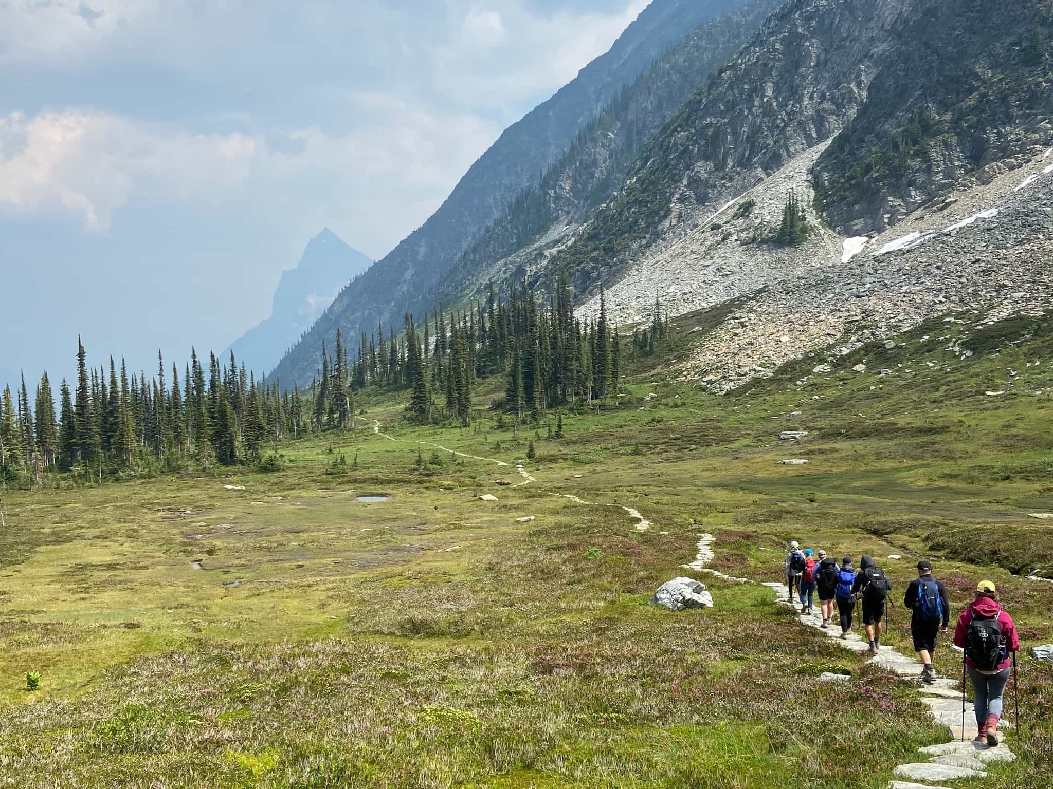 Balu Pass trail, Glacier NP, Rockies, Canada