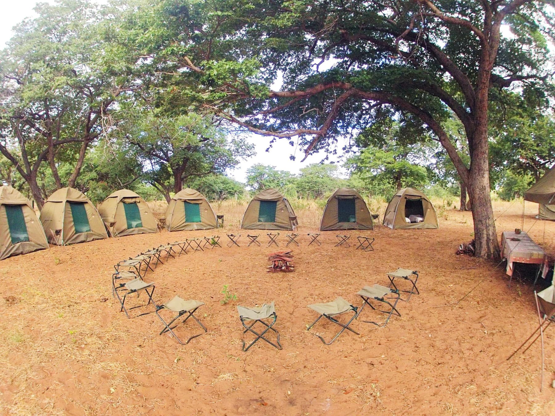 Thebe River Safaris Camp, Botswana.