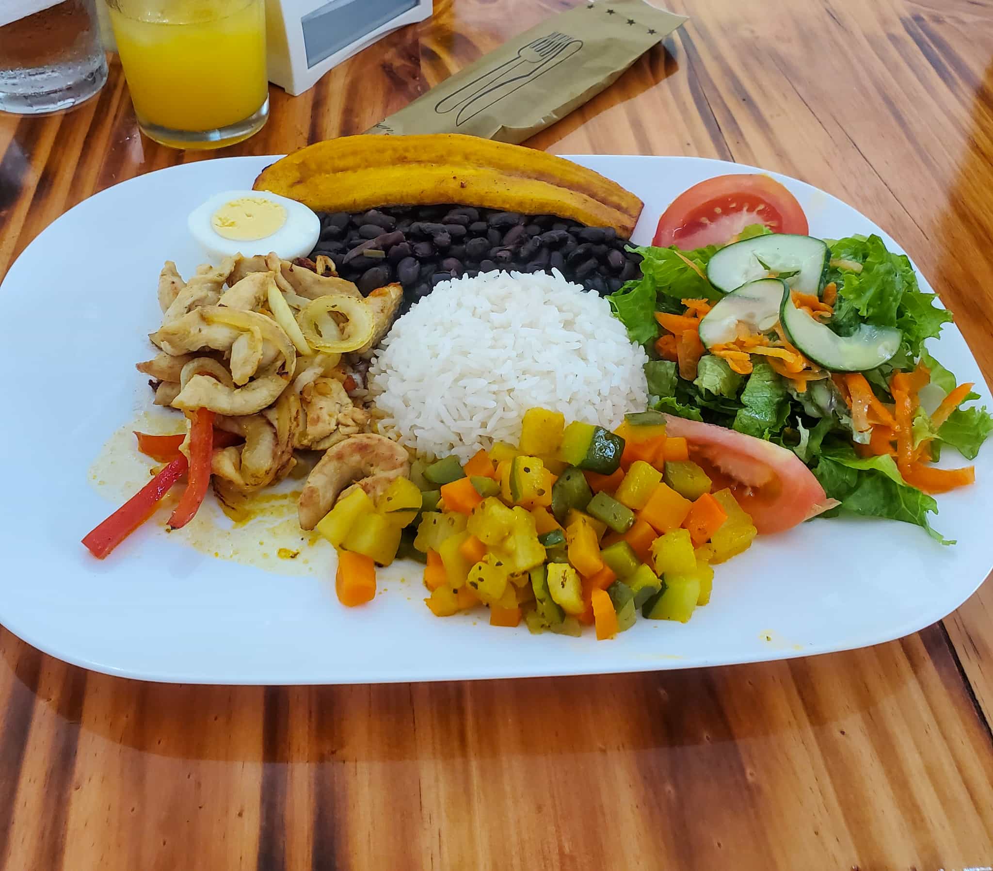 Gallo Pinto rice dish, Costa Rica