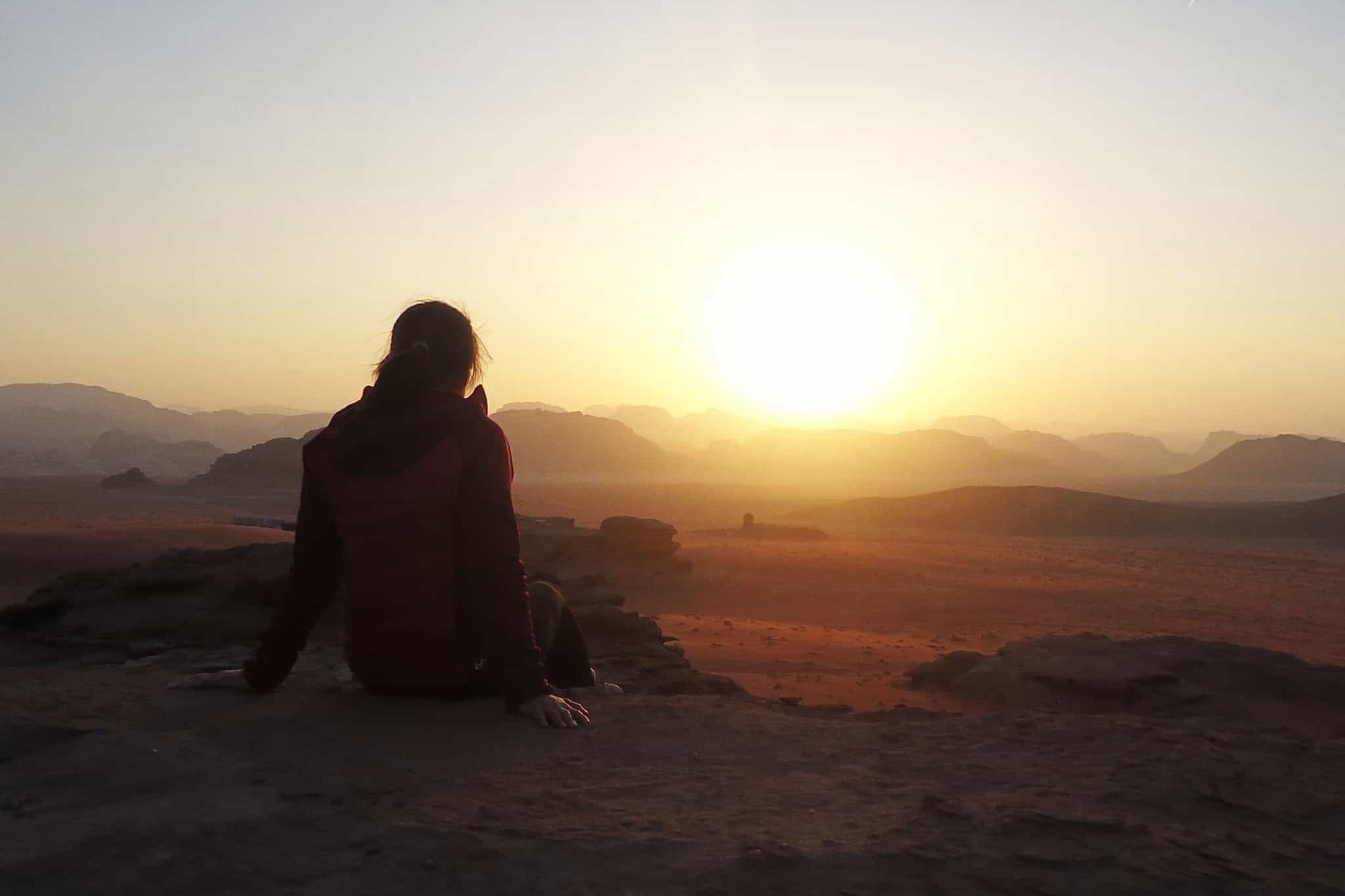 Wadi Rum sunset, Jordan