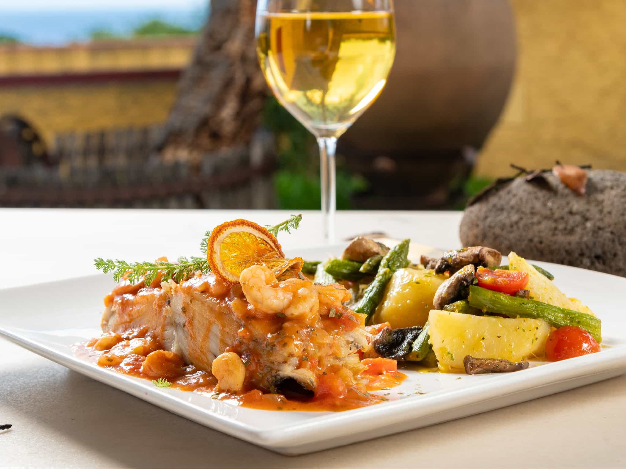 Food at Pestana Quinta do Arco, Madeira. Photo: Pestana Quinta do Arco