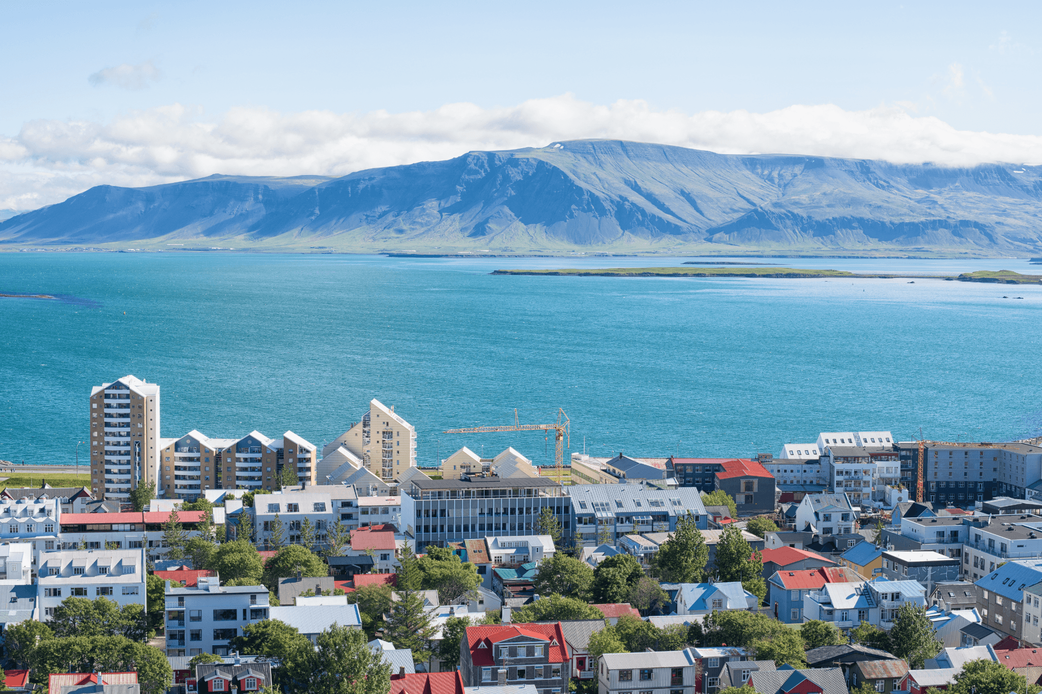 Reykjavik skyline, Iceland